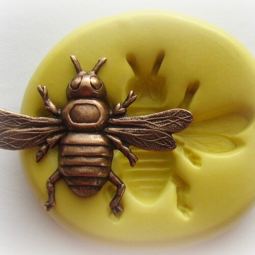 Silicone Bug Mold Wasp Bee Moth Silicone Mold Fondant Candy Etsy