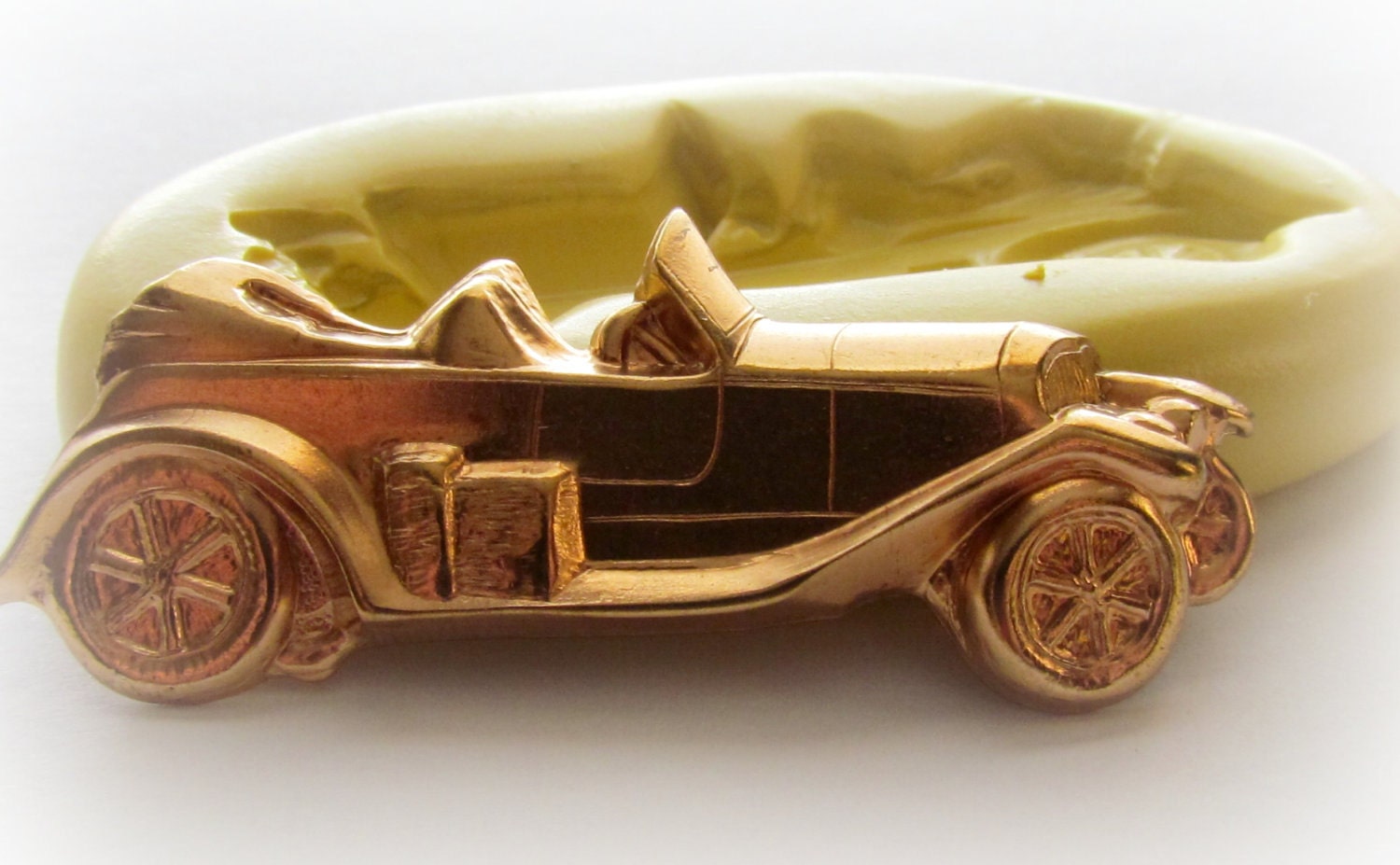 Old Car Mold Toy Car Fondant Mould PMC Polymer Clay Resin Mold Etsy
