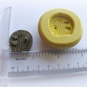 Fairy Door Fantasy Pendant Brooch Silicone Mold Cute Kawaii image 3