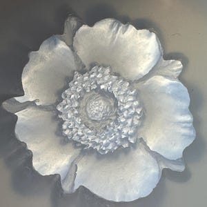 Poppy Flower Molds Silicone Wax Resin Mold Cake Decorating Fondant Chocolate Polymer Clay