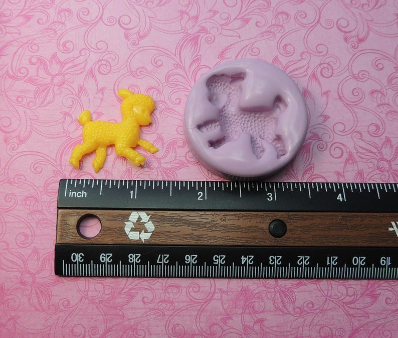 Lamb Mold Silicone Mold Clay Lamb Molds Fondant Mold Etsy