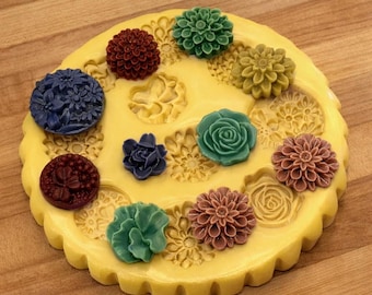 Small Flower Mold Mums Flower Molds Mum Polymer Clay Flowers Resin Fondant Small