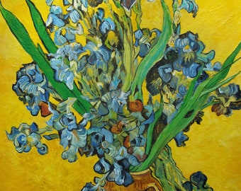 Van Gogh  Irises artist study