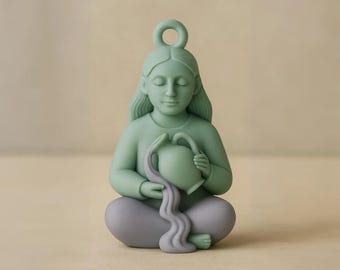 星座キーホルダーSTLパック – 水瓶座、山羊座、獅子座、天秤座、魚座、射手座、蠍座の3Dプリントモデル