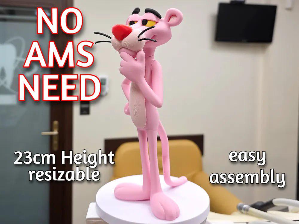 Pink panther figure - Etsy 日本