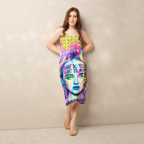 knee length dresses for ladies Beloved Gathered Button Down Midi Dress (Neon Coral) main image 0