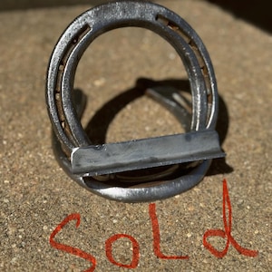 Porte-cartes de visite - Support de téléphone - Porte bloc-notes - Porte-bonheur Horseshoe Ranch