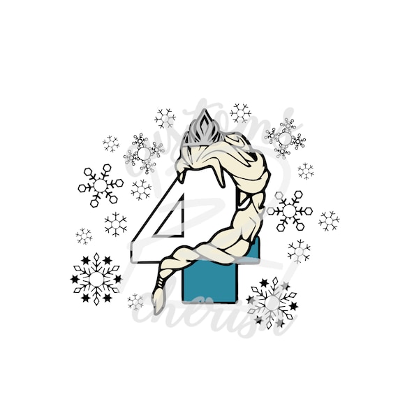 Download Elsa Birthday Shirt Design 4 File Formats Svg Png Etsy
