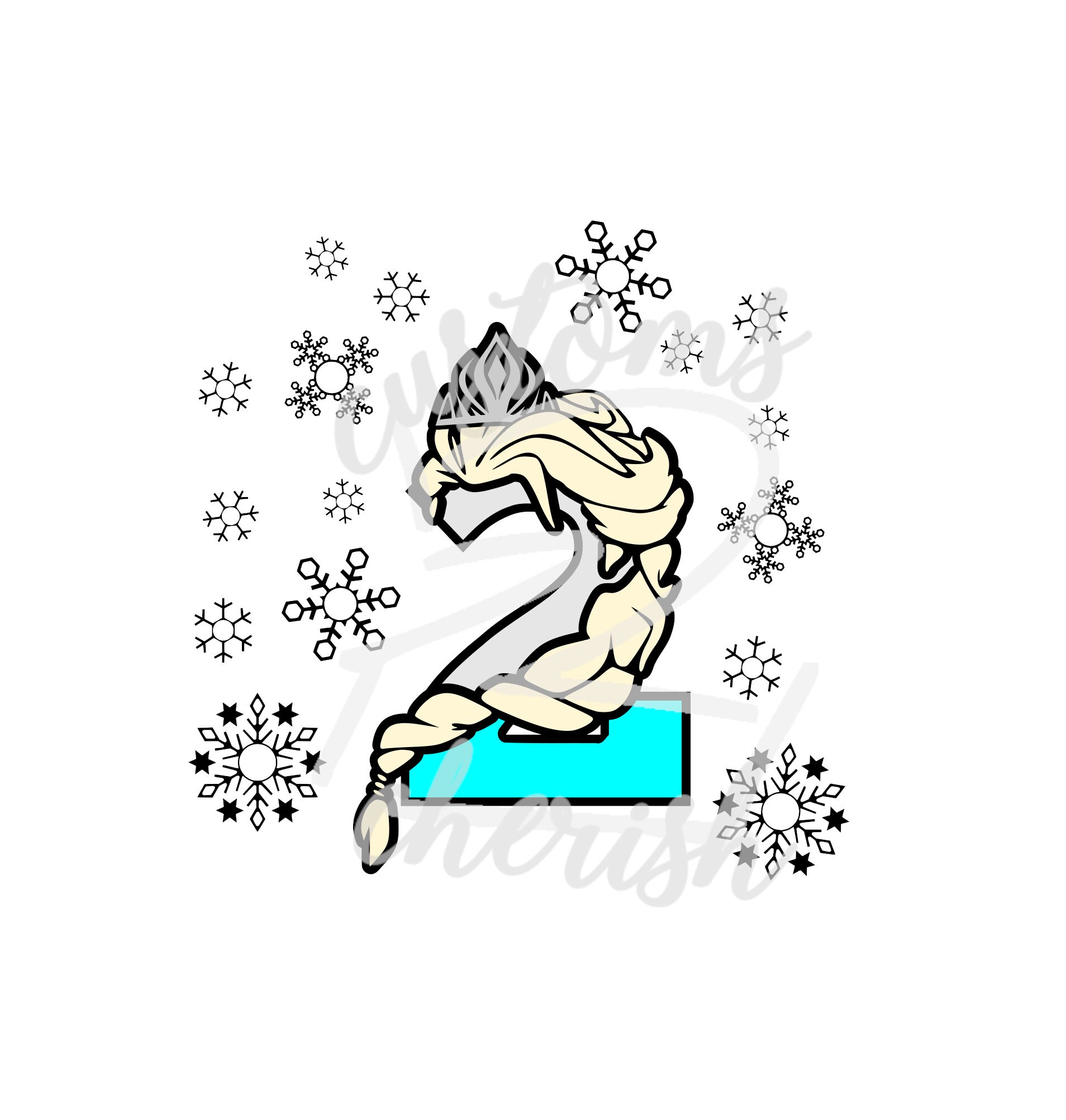 Download Elsa Birthday Shirt Design 4 File Formats Svg Png Etsy