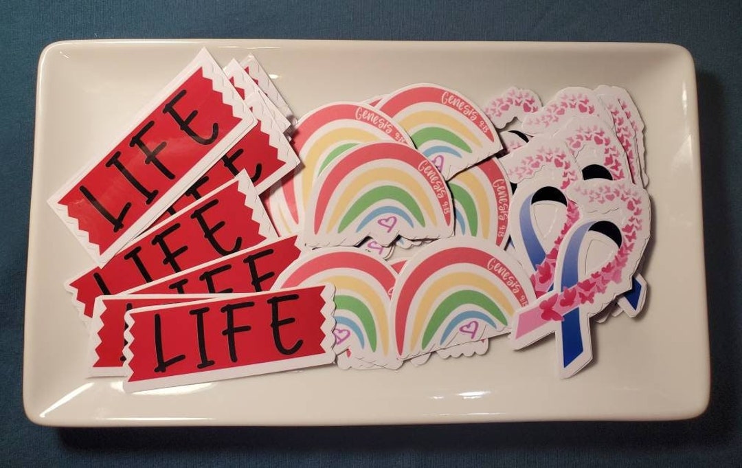 Prolife Sticker Pack Permanent Vinyl Sticker Prolife Etsy