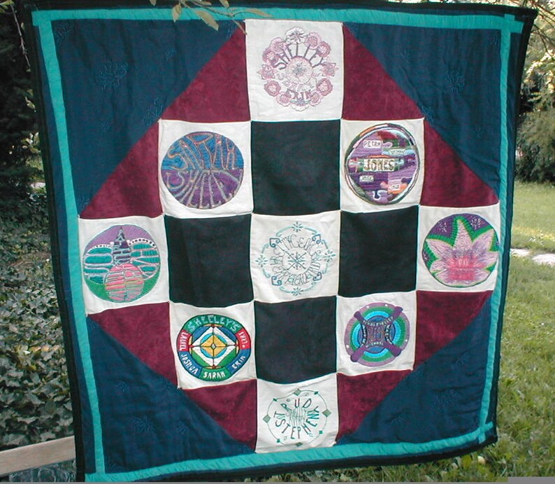 Heirloom Quilt Family Heirloom Quilt Needlework Hand Etsy