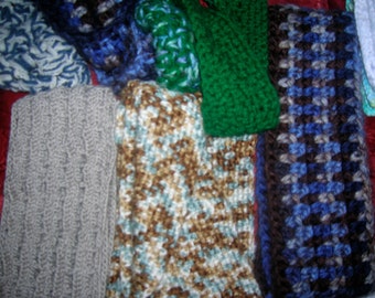 Chunky Hat, Scarf, Cowl, Arm Warmers, or Fingerless Gloves, Made to Order, Your Choice of Color and Size, CHUNKY ONLY