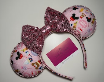 Pink Snacks Mouse Ears