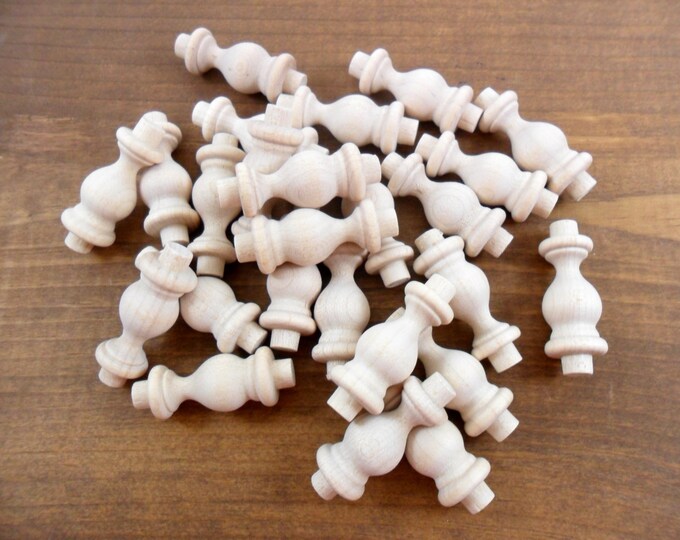 Mini Spindle Rail Wood Spindles Mini Balusters Galley Rail 1 1/2
