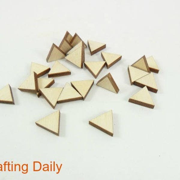 Triangle Wood Blocks Etsy