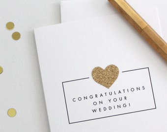 congratulations on your wedding / wedding card / wedding shower card / mr and mrs card / wedding cards / marriage card / congrats wedding