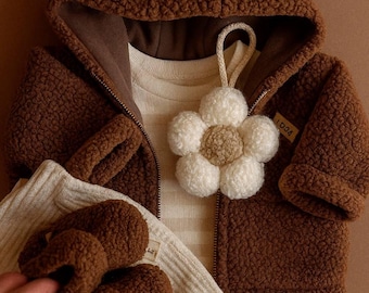 Soft Plush Flower Toy: Boho Farmhouse Nursery Decor