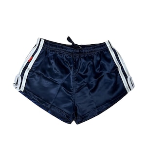 Shiny Nylon Activewear Sprinter Shorts