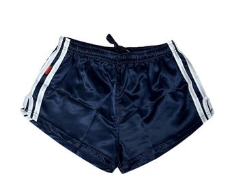 Shiny Nylon Activewear Sprinter Shorts
