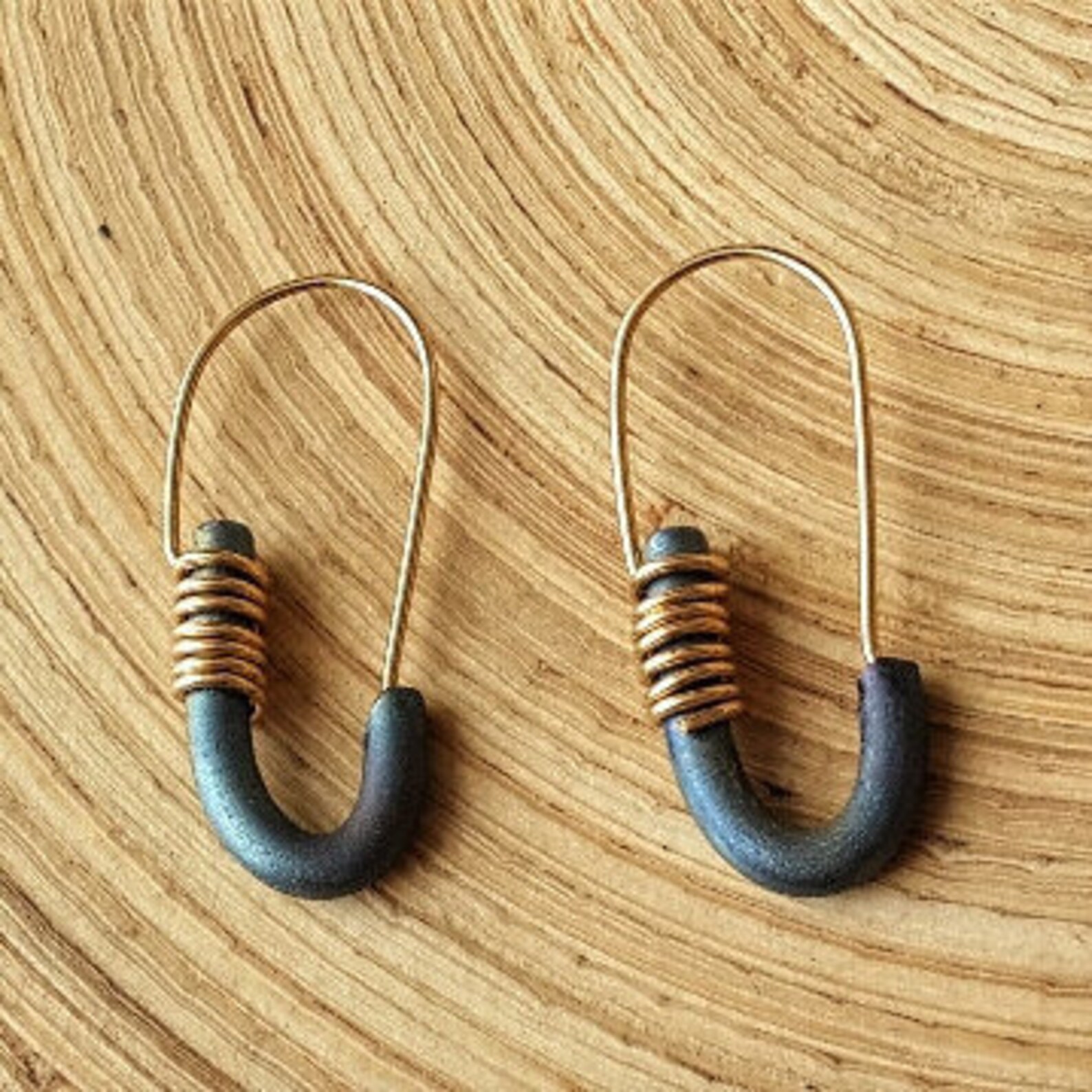 titanium metal earrings