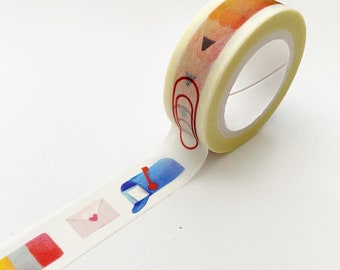 1.5 cm Send Mail Washi Tape
