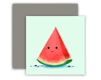 Mini tarjeta de sandía