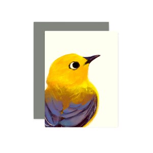 Prothonotary Warbler Card