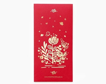 Red Envelope Floral (for everyday use)