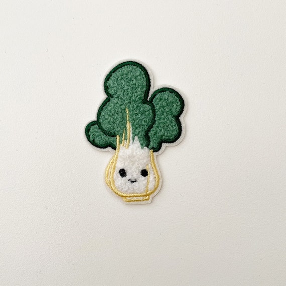 Bok Choy Stick On Chenille Patch Bok Choy Stick On Chenille Patch