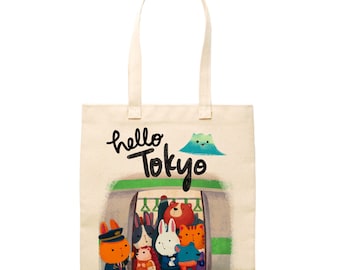 Bolsa de mano Hello Tokyo