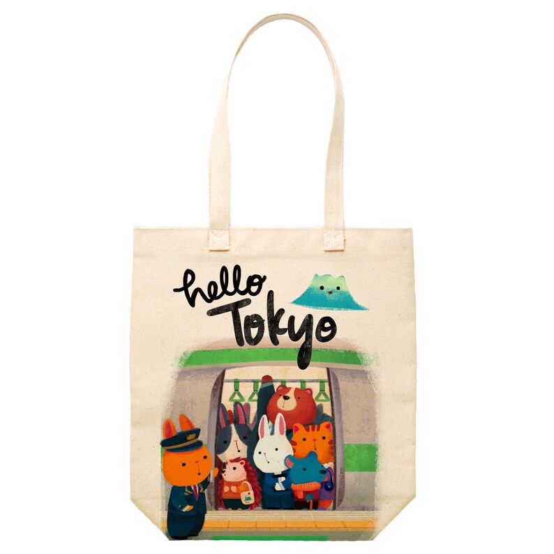 Hello Tokyo Tote Bag