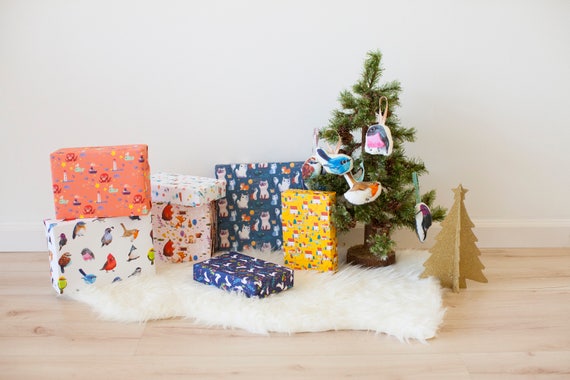 Binky Bunny | Wrapping Paper Binky Bunny | Wrapping Paper