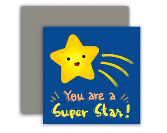 Super Star Mini Card