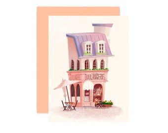 Paris Bakery Card