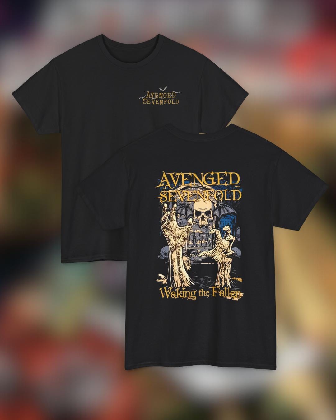Avenged Sevenfold Shirt, A7X Vintage Graphic Tee, Waking the
