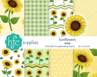 Sunflower Printable Labels Thank you for helping me Grow | Etsy