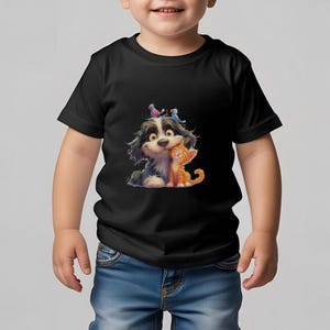 Adorable Pet Tee - Cute Baby Shirt, Toddler T-Shirt, Animal Lover Gift, Cartoon Kid's Top, Playdate Outfit