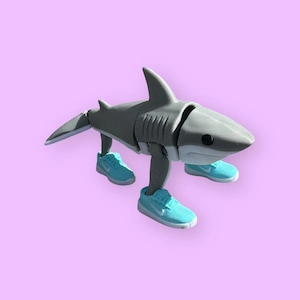 Tralalero Tralala Meme Toy: 3D Printed Italian Brainrot Shark