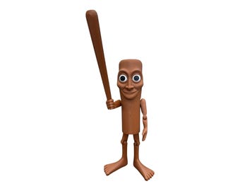Tung Tung Sahur Figure | 3D Printed Meme Collectible
