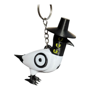 The Crow (KPop Demon Hunters) Keyring Sussie | sussy demon hunter keychain