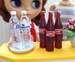 Miniature Beverage Drinks Soda Mineral Water for DAL Blythe Pullip Playscale Dolls Fake Food, DIY Craft Food Jewelry Charms 