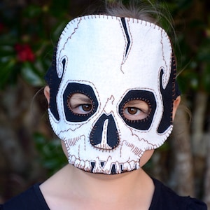 Skull Mask PDF Pattern