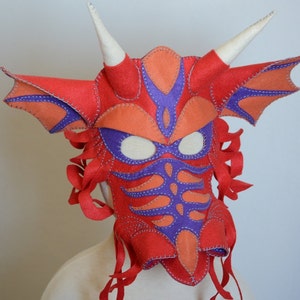 Dragon Mask PDF Pattern