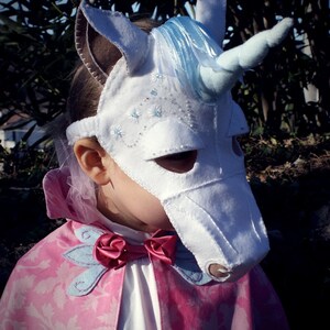 Unicorn Mask PDF Pattern image 3