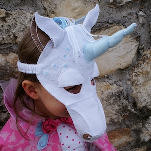 Unicorn Mask PDF Pattern image 2