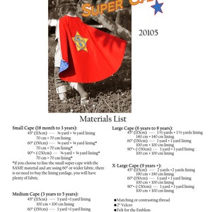 Super Cape PDF Pattern image 4