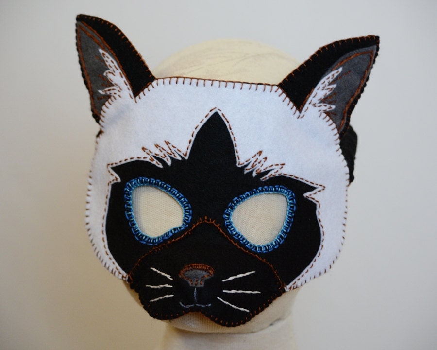 Cat Mask PDF Pattern Etsy