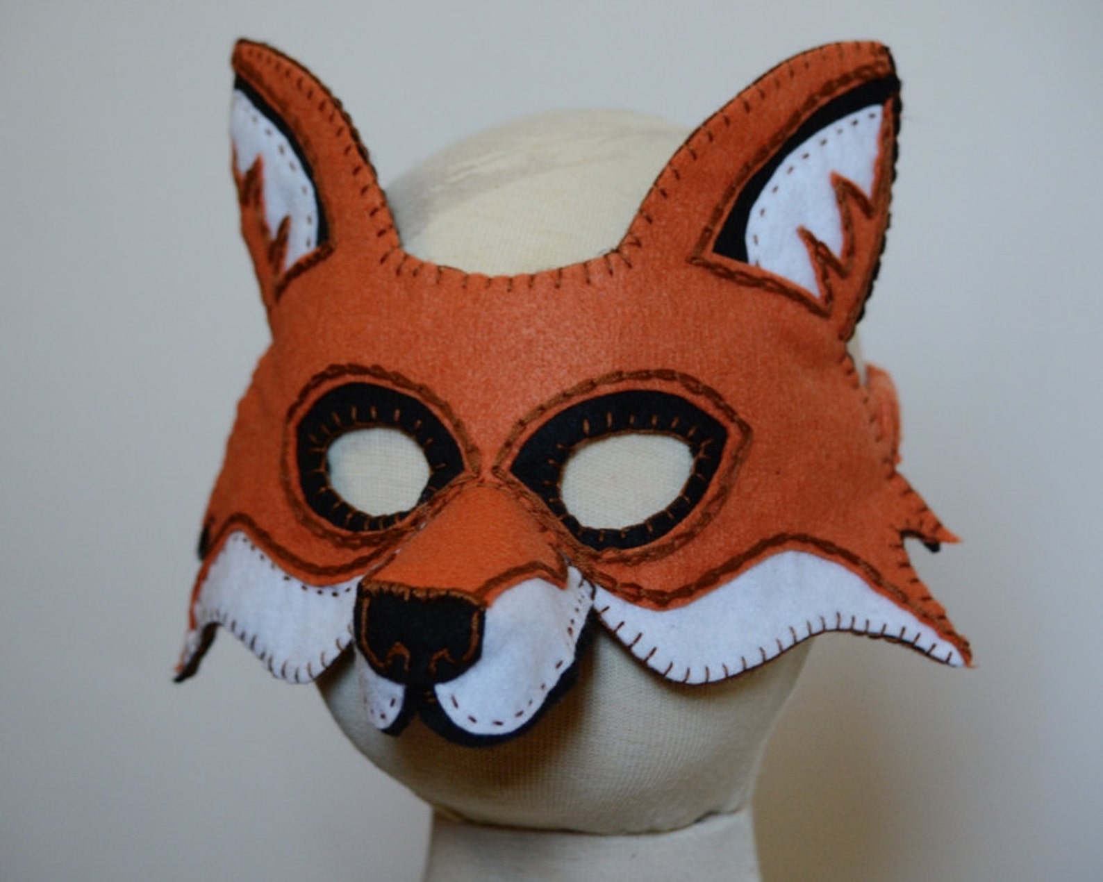 Fox Mask PDF Pattern - Etsy