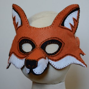 Modello PDF maschera volpe