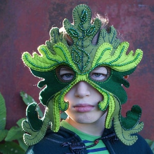 Leaf Mask PDF Pattern